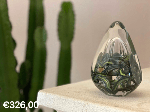 Crematie as glas urn verkrijgbaar bij dierbaar as in glas